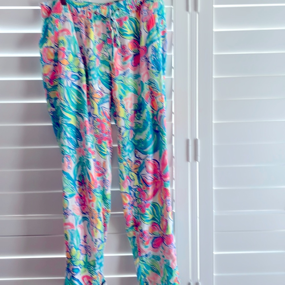 Lilly Pulitzer linen pants